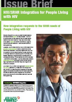 HIV/SRHR Integration for People Living with HIV