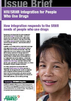 HIV/SRHR Integration for People Who Use Drugs