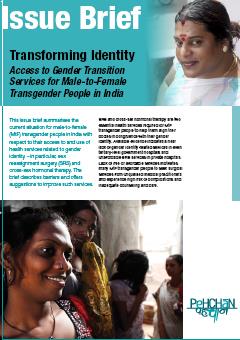 Transforming Identity: Access to Gender Transition Services for Male-to-Female Transgender People in India