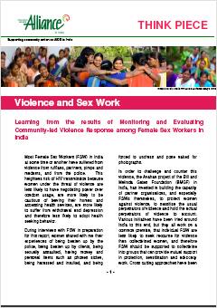 Violence and Sex Work